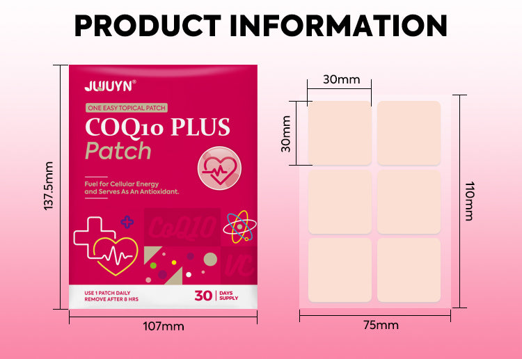 CoQ10 Plus Patches - 30 Stuks